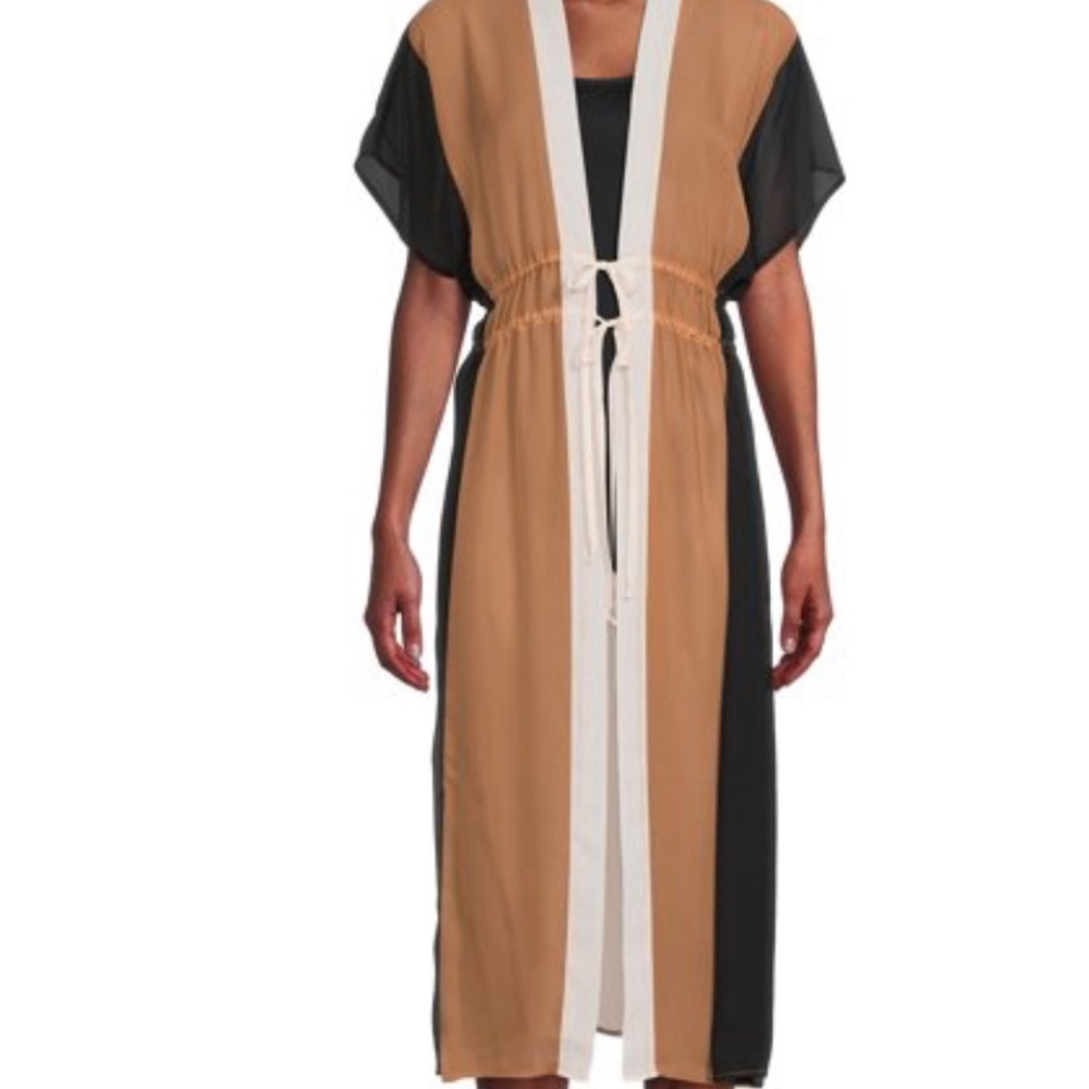 Gathered Waist Coverup